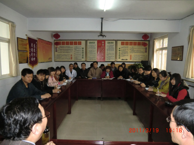 我院“知行研究社”学生与康复医院职工